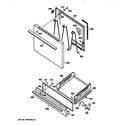 GE JGBS04PEA1WH door & drawer parts diagram