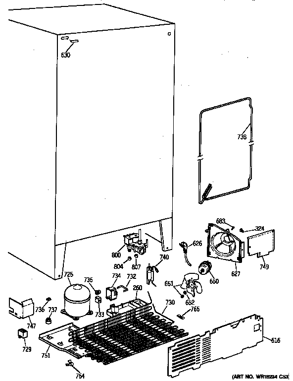 Kenmore 36358577890 unit parts diagram