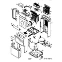 GE AHG20LAS1 unit parts diagram