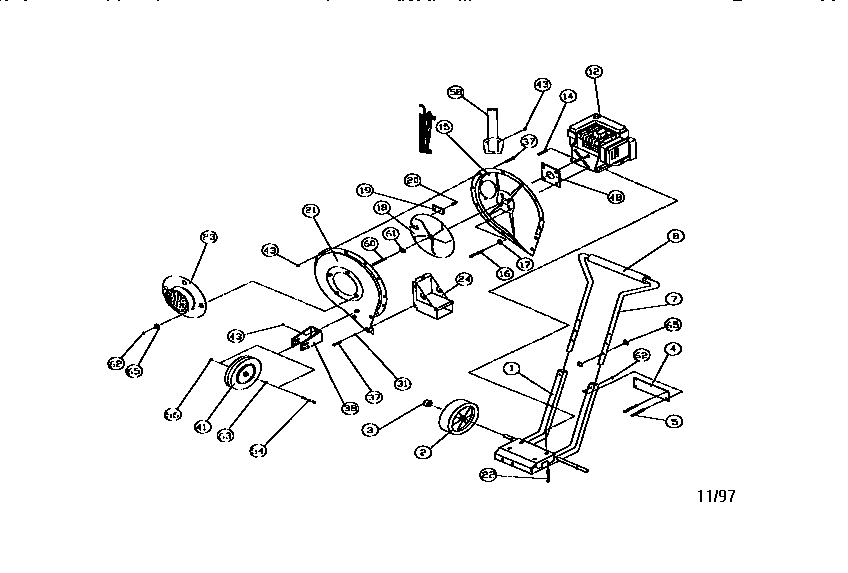 Craftsman 811779800 replacement parts diagram