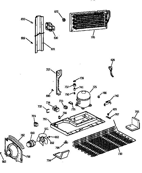 Kenmore 36368287891 unit parts diagram