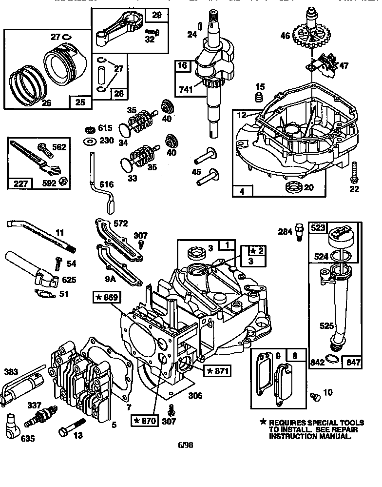 Craftsman 917377550 cylinder assembly diagram