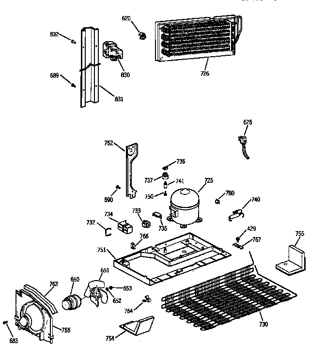 Hotpoint CTX18GIZCRWW unit parts diagram