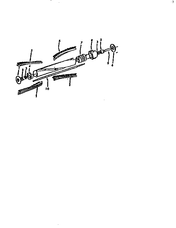 Hoover S5709 (40013) agitator 48416030 diagram