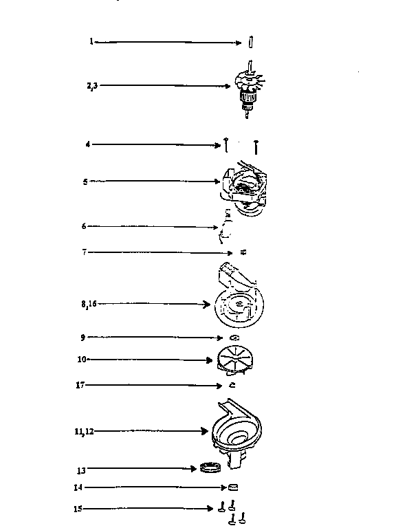 Eureka 7641ATS field assembly diagram