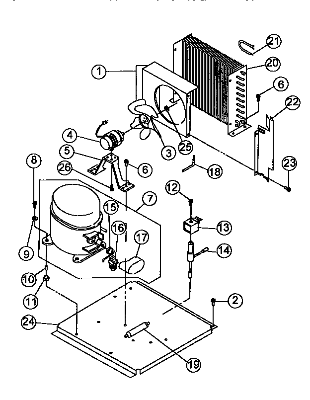 Viking Range VUIM180 unit diagram