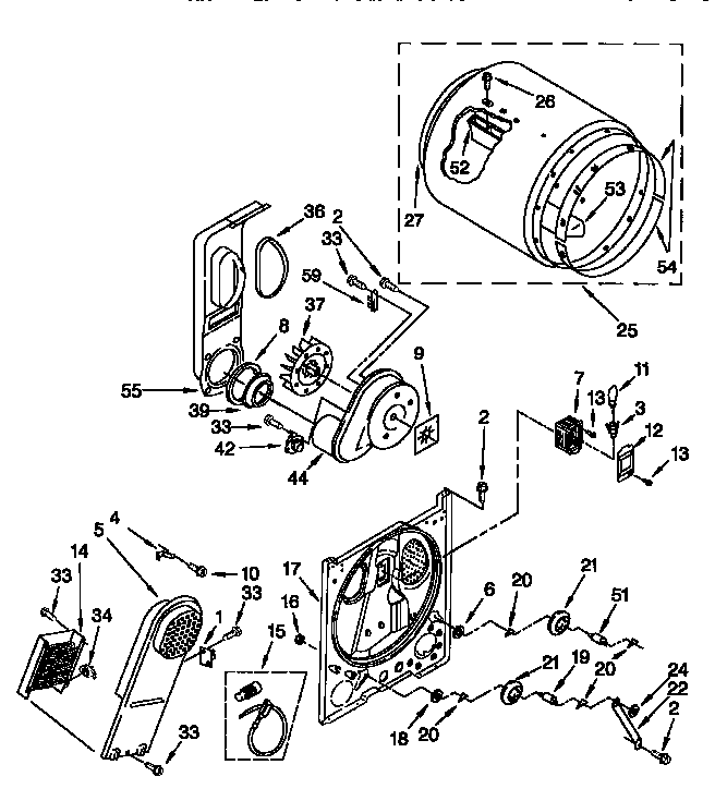 Kenmore 11066801694 bulkhead diagram