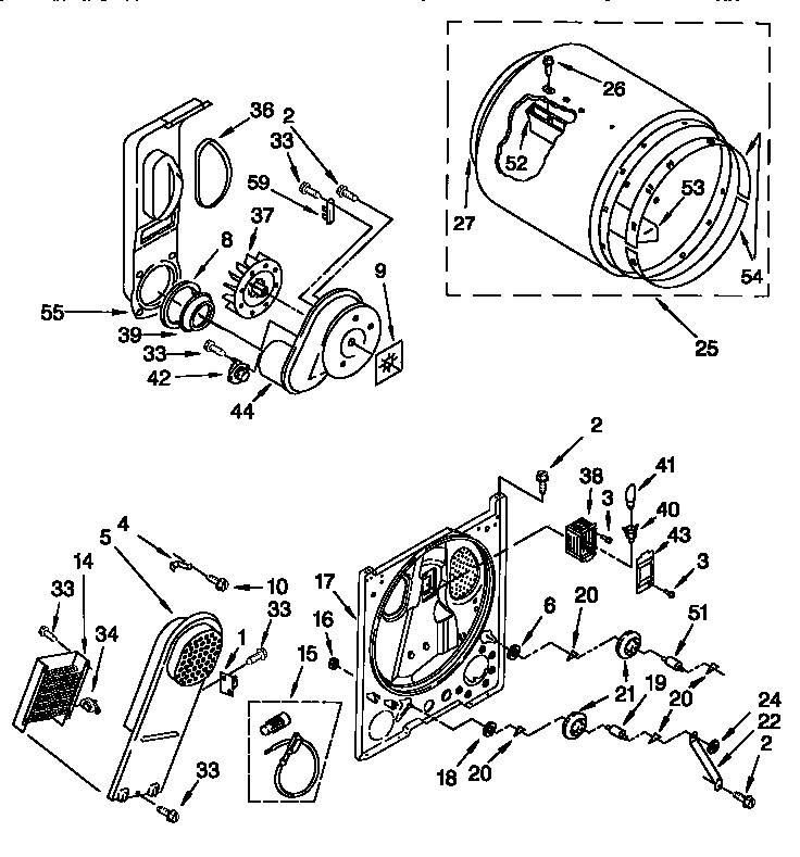 Kenmore 11066712694 bulkhead diagram