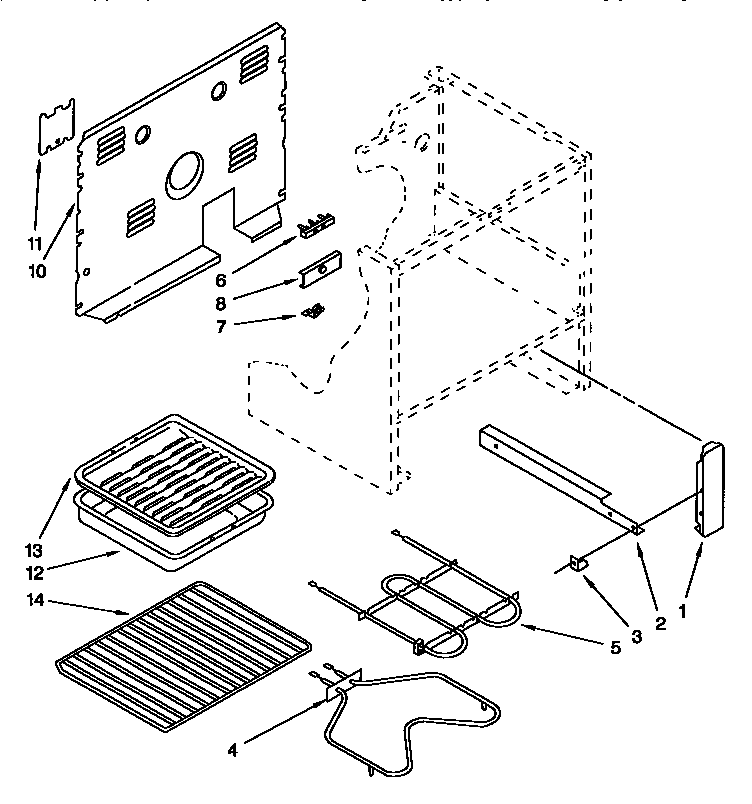 Whirlpool RF367PXDN0 unit diagram