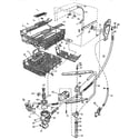 Viking Range VUD141 dishwashing system diagram