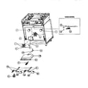 Viking Range VGSS30 gas/electrical components diagram