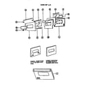 Viking Range VGRC36 60" left hand oven door diagram