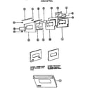 Viking Range VGRC36 60" right  hand oven door diagram