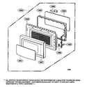 Kenmore 72168100790 door diagram