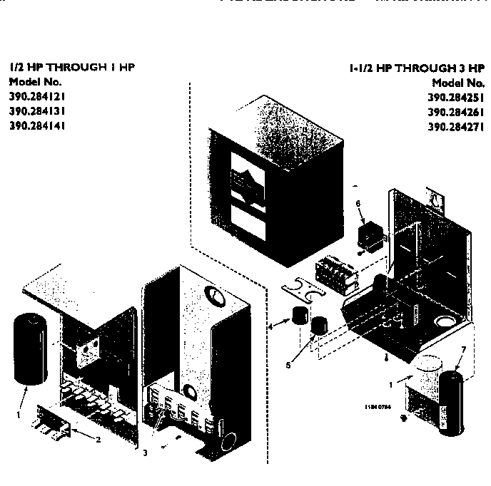 Craftsman 390285531 control center diagram