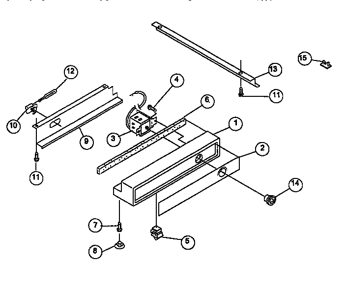 Viking Range VCSB420 freezer control panel diagram