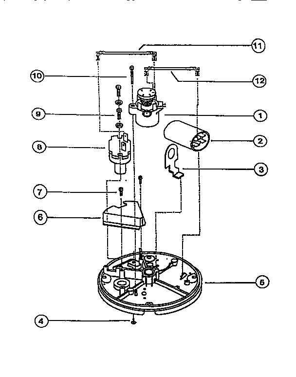 Viking Range VBHW1010 end bell assembly diagram