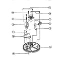 Viking Range VBHW1010 end bell assembly diagram
