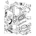 Kenmore 11077832794 cabinet diagram