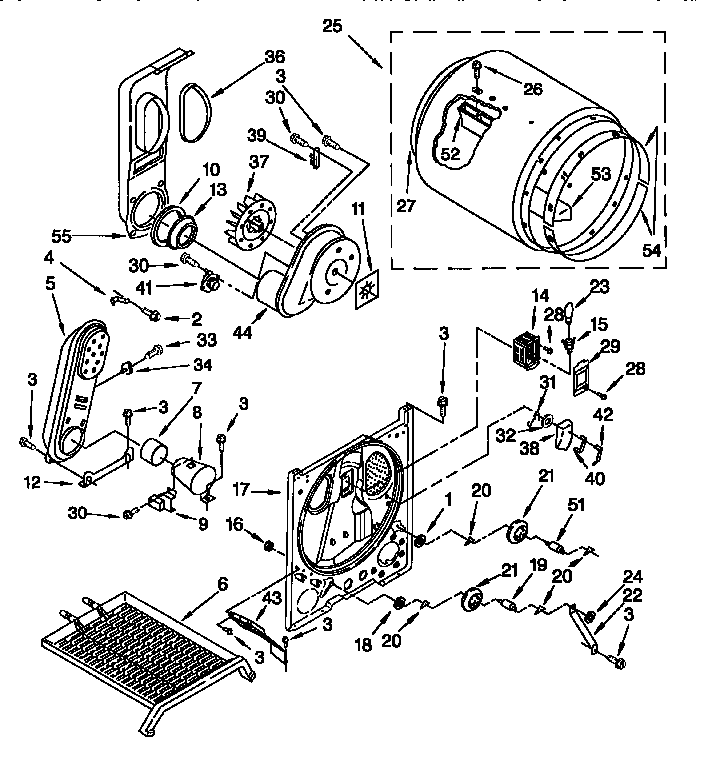 Kenmore 11076812694 bulkhead diagram