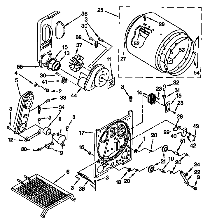 Kenmore 11076824694 bulkhead diagram
