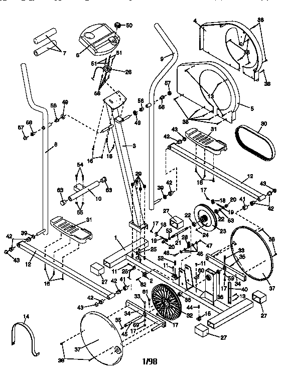 Proform 831285731 unit parts diagram