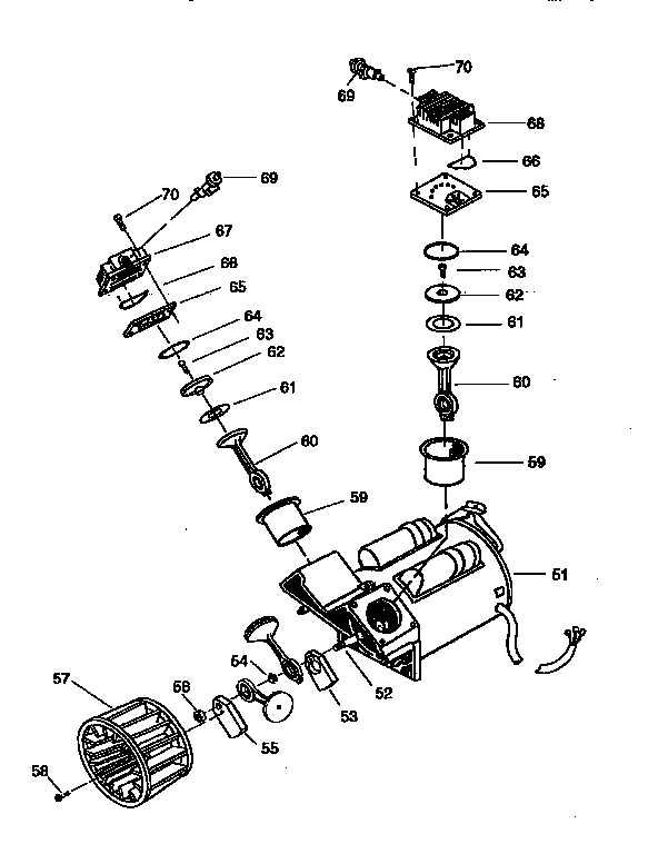 Craftsman 919165330 compressor pump diagram