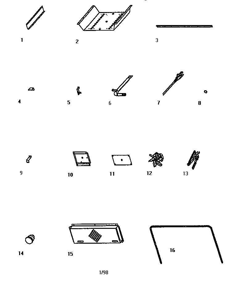 Viking Range VGSO166 burner section diagram