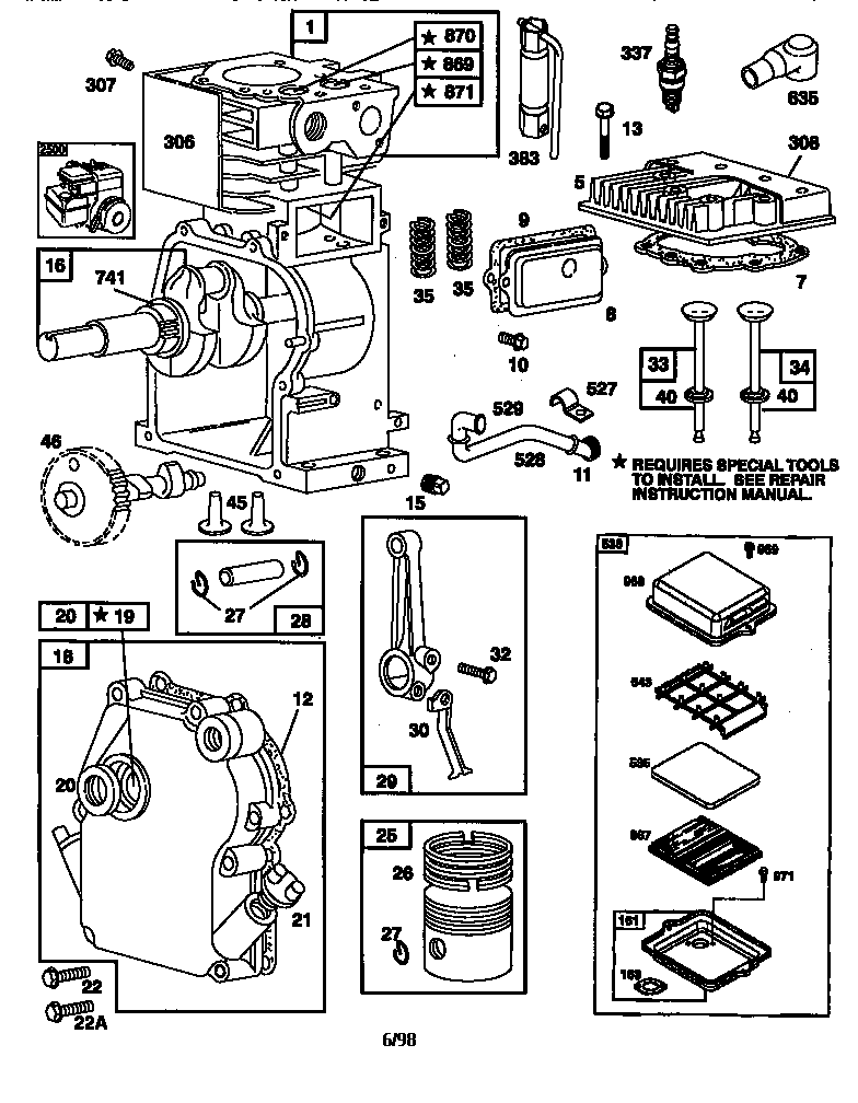 Craftsman 917292381 replacement parts diagram