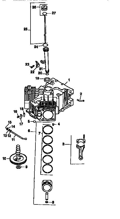 Craftsman 917272120 crankcase diagram