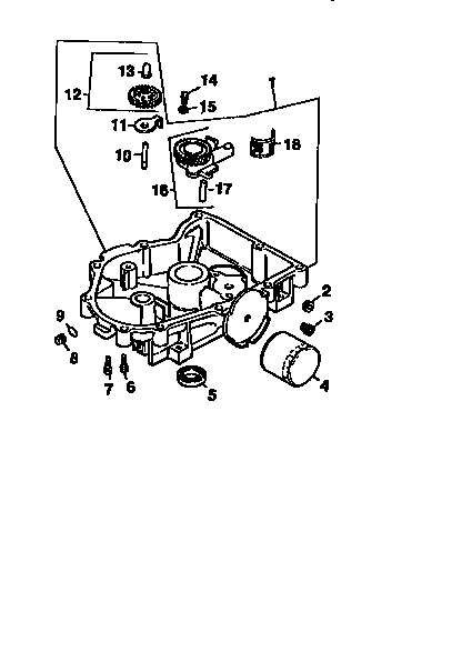 Craftsman 917272120 oil pan/lubrication diagram