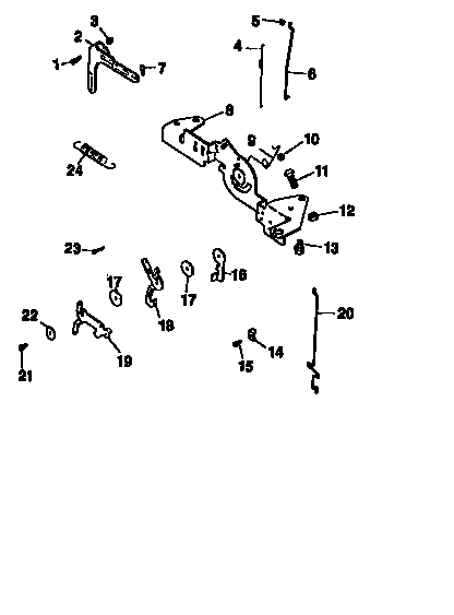 Craftsman 917272120 engine controls diagram