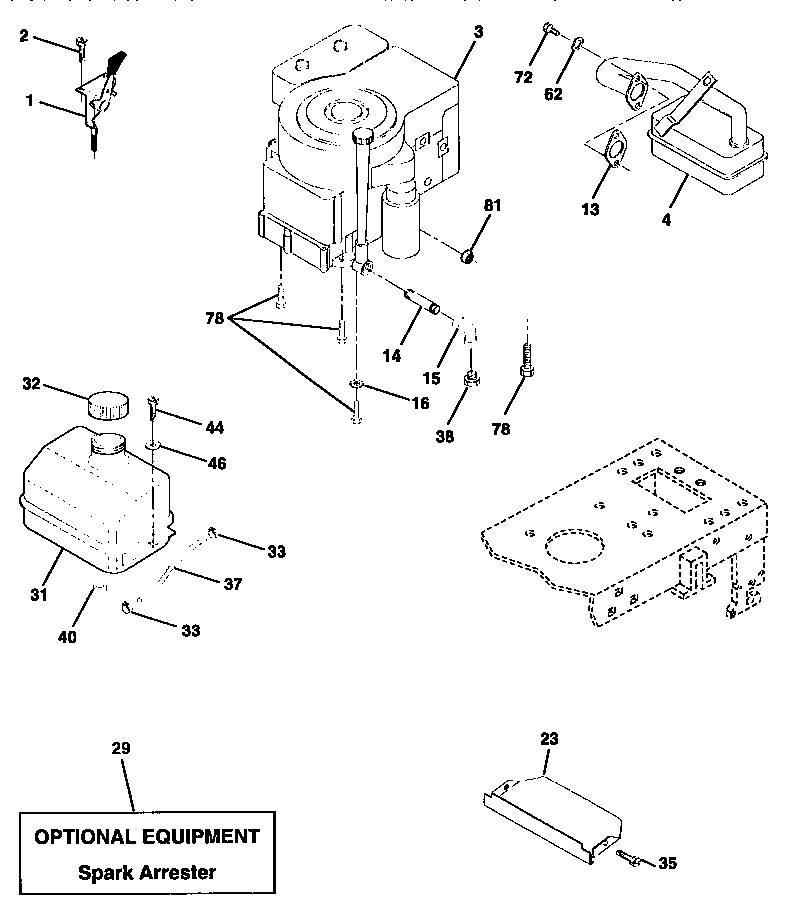 Craftsman 917270611 engine diagram