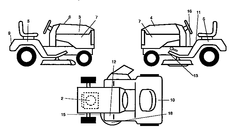 Craftsman 917270611 decals diagram