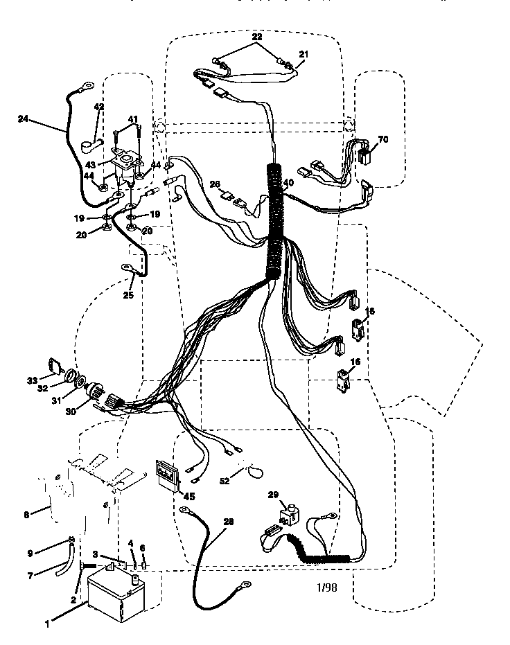Craftsman 917258523 electrical diagram