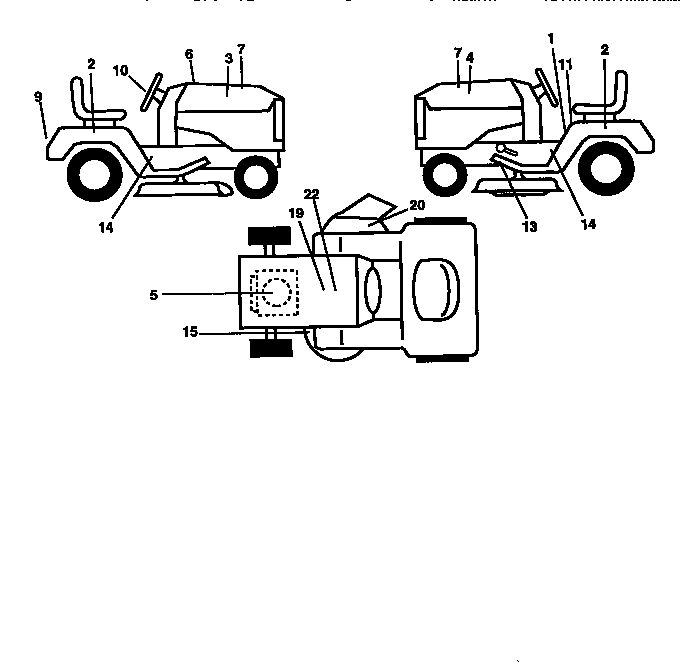 Craftsman 917259573 decals diagram