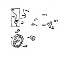 Briggs & Stratton 138432-0035-A1 flywheel assembly diagram