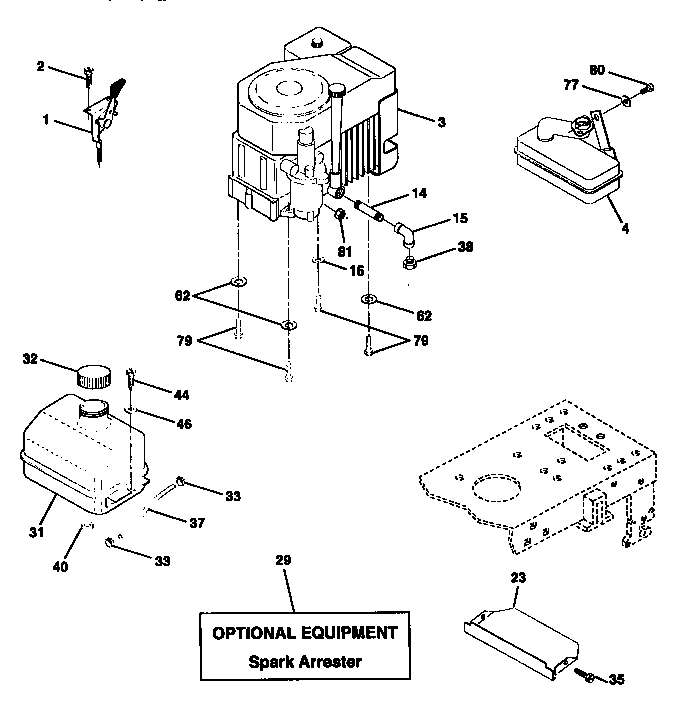 Craftsman 917271010 engine diagram