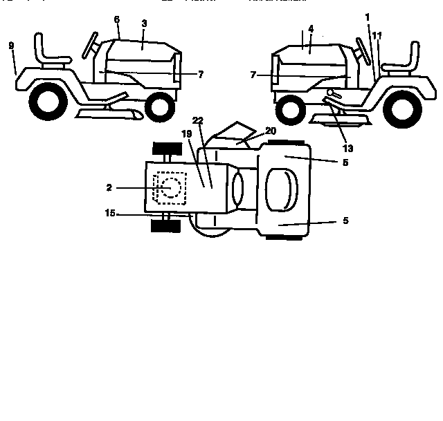 Craftsman 917270810 decals diagram