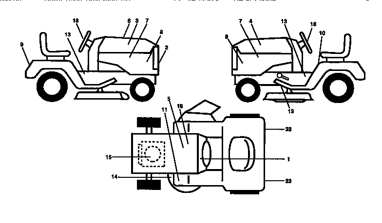 Craftsman 917258904 decals diagram
