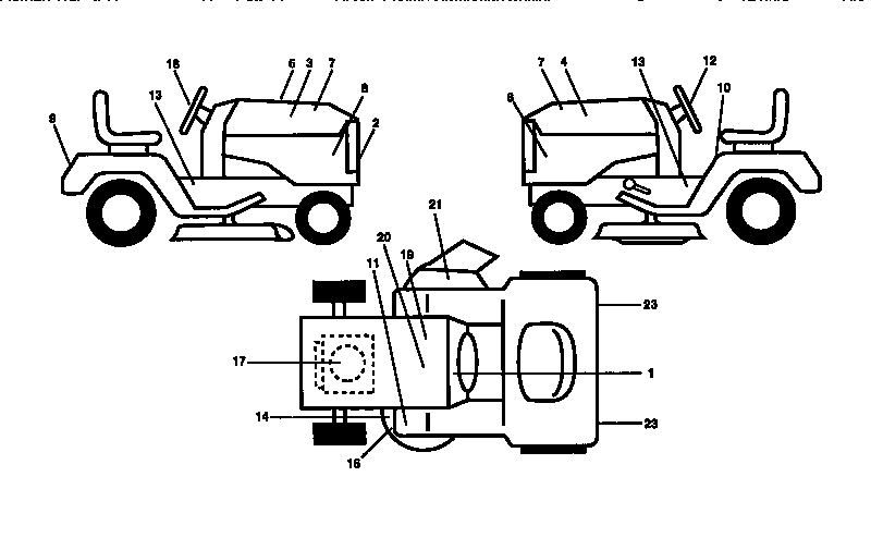 Craftsman 917258962 decals diagram
