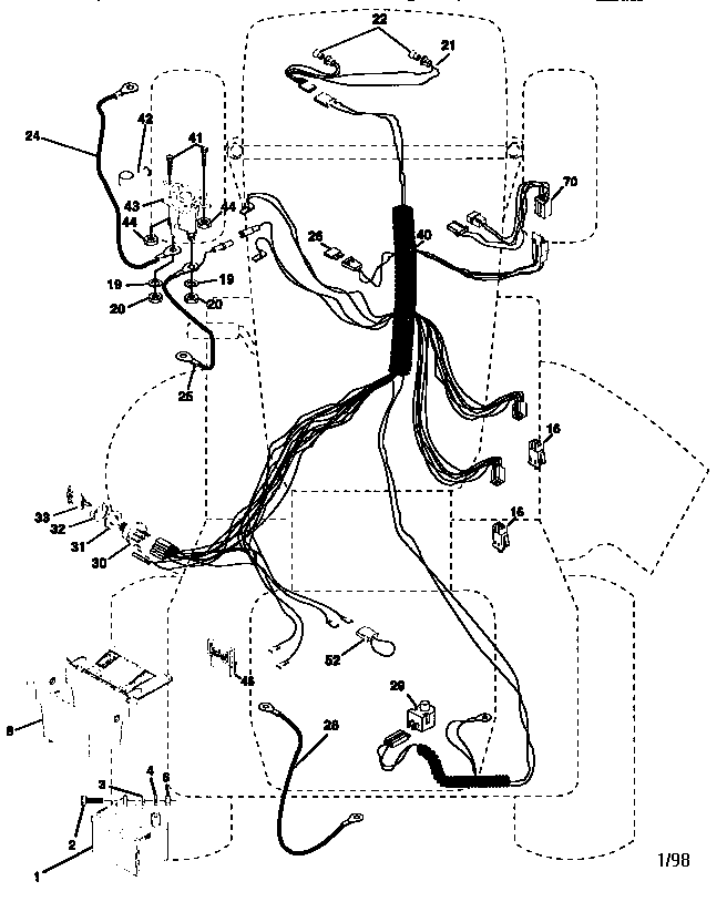 Craftsman 917270621 electrical diagram