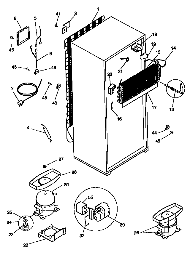 Kenmore 25338672890 unit parts diagram