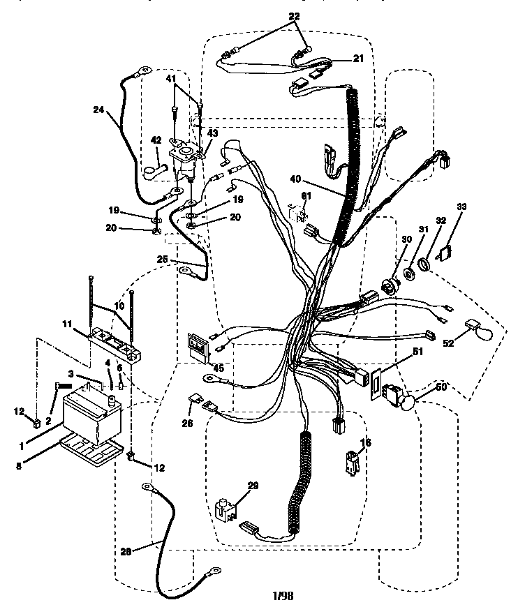 Craftsman 917258973 electrical diagram