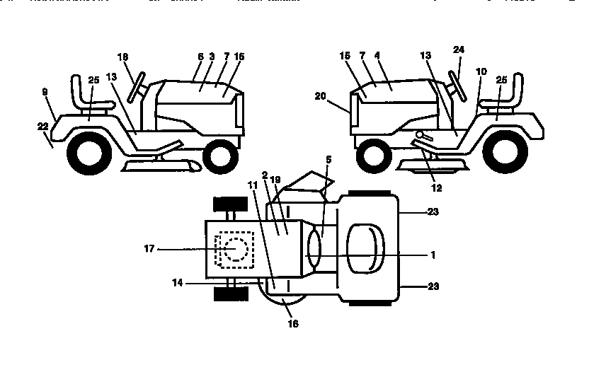 Craftsman 917258973 decals diagram