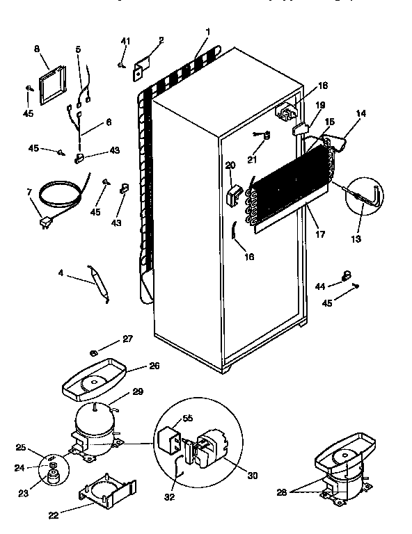 Kenmore 25338677890 unit parts diagram
