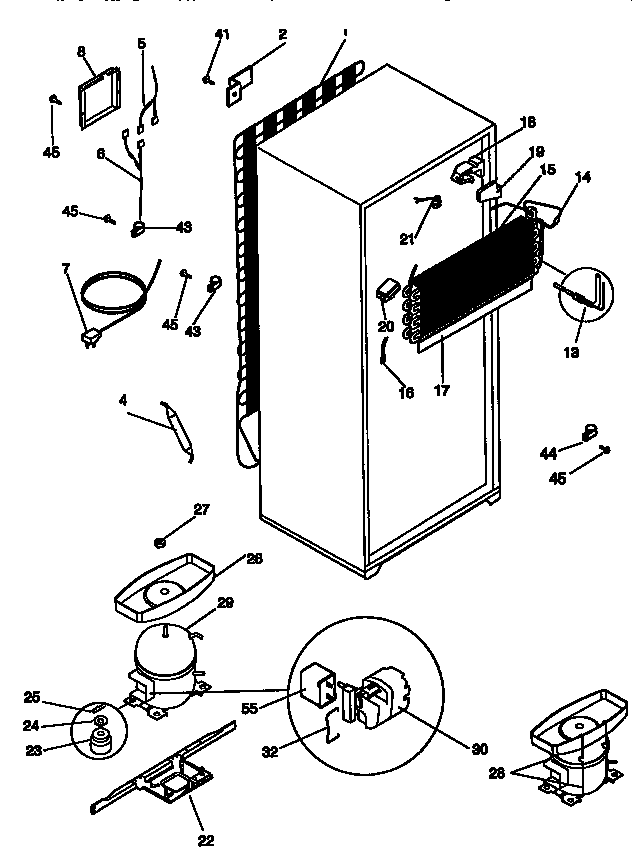 Kenmore 25337847890 unit parts diagram