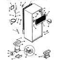 Kenmore 25336809890 unit parts diagram