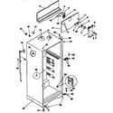 Kenmore 25336608890 cabinet parts diagram