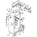 Kenmore 25336608890 cabinet parts diagram